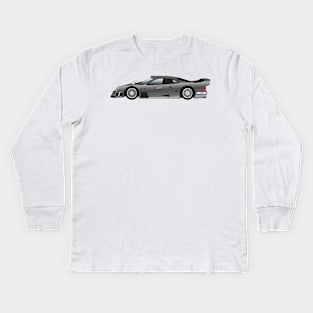 Benz CLK GTR Kids Long Sleeve T-Shirt